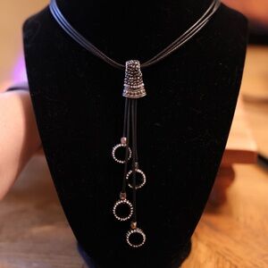 Black and Silver Necklace